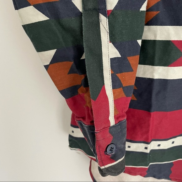 Vintage southwest button down shirt tribal USA - Picture 4 of 9